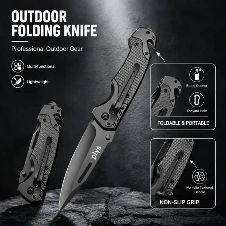 Shiftborne RidgeLock™ Folding Utility Knife